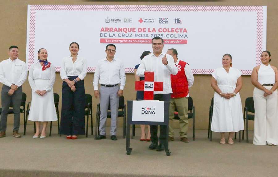 Riult Rivera se suma a la Colecta Nacional de la Cruz Roja 2025