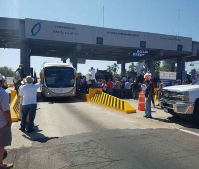 MORENA Colima y la liberación de la caseta de de Cuyutlán.