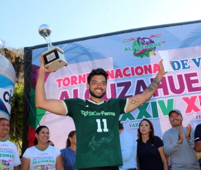 Citrojugo varonil y Jaquemate femenil, campeones del Torneo Nacional de Voleibol Alcuzahue 2019