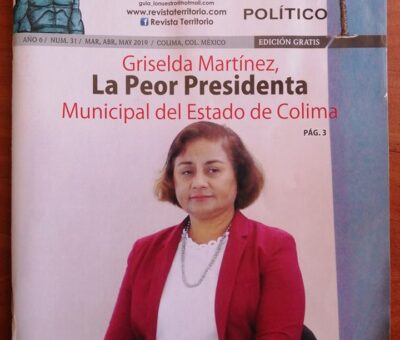 La publicación que «incomodó» a Griselda Martínez, presidenta municipal de Manzanillo