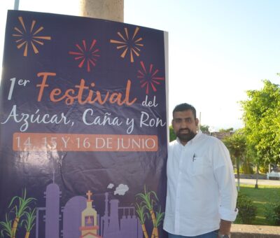 Anuncia alcalde Rafael Mendoza,  Primer Festival del Azucar, caña y ron