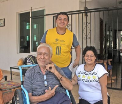 Estudiantes hicieron donaciones al asilo municipal de ancianos