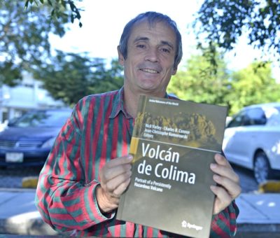 Publica editorial Springer libro sobre el Volcán de Colima