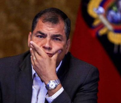 En Ecuador, sentencian a 8 años de prisión al ex presidente Correa