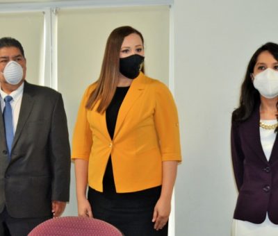 Asumen Rosa Carrillo, Juan Ramírez y Florencia Romano Consejerías Electorales del IEE Colima