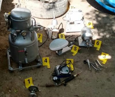 Asegura Fiscalía objetos robados a consultorio dental