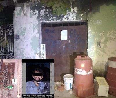 Otro inmueble y narcótico asegurados