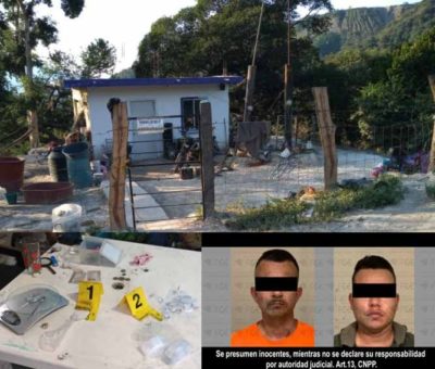 Aseguramiento de más droga y la detención de dos hombres, en Minatitlán