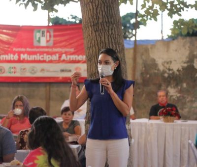 En el PRI, por encima del interés personal, está el bienestar de Colima: Mely Romero