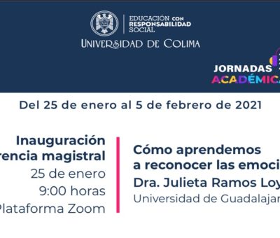 Por iniciar, Jornadas Académicas 2021 de la Universidad de Colima