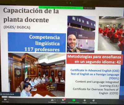 Comparte UdeC experiencia de internacionalización en casa con universidad nacional de Honduras