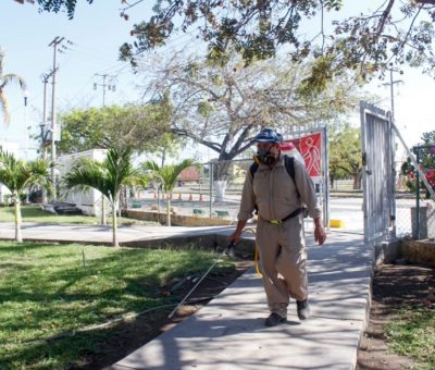 Previenen enfermedades como el Zika y dengue, en campus Tecomán