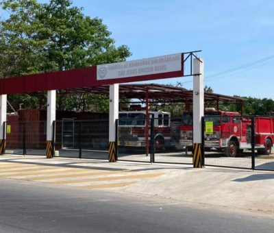 El cuartel de Bomberos Voluntarios de Manzanillo,en riesgo de cerrar sus puertas por una multa del SAT.