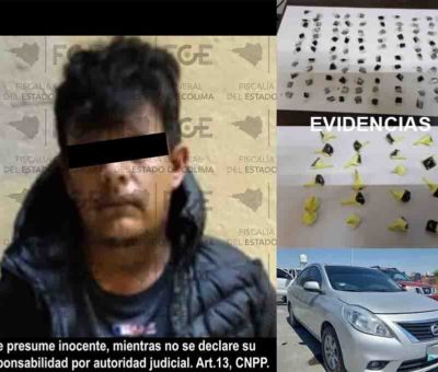 En Colima, cae otro por narcomenudeo