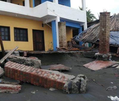 34 enramadas afectadas, saldo hasta el momento del «huracán Enrique»