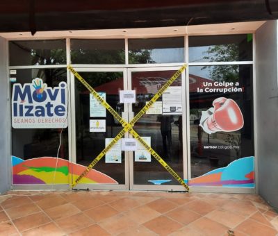 Cierran oficinas de Movilidad en Manzanillo para evitar contagios