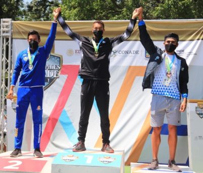 Javier Martínez obtiene la cuarta de oro para Colima en el atletismo