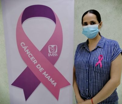 Invita IMSS a derechohabientes a participar en el autocuidado para detectar oportunamente el cáncer de mama