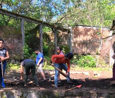 Imparten taller de horticultura en Cofradía de Suchitlán