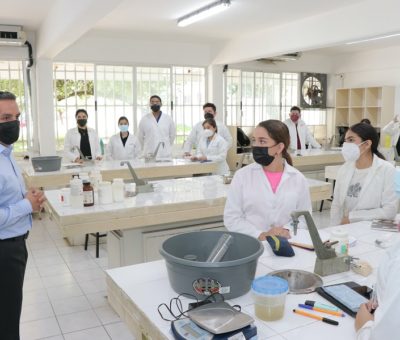 Continúa rector las visitas a los campus de la Universidad