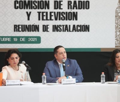 Declaran formalmente instalada la Comisión de Radio y Televisión