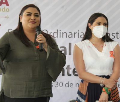 Gaby Mejía: El compromiso es garantizar la seguridad de los habitantes
