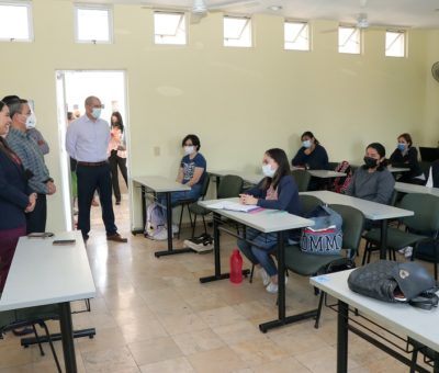 Visita gobernadora Facultad de Derecho
