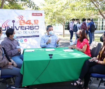 Incrementa UdeC aforos presenciales con gran responsabilidad: Rector