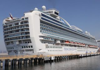 Hoy jueves arribó a Manzanillo el Crucero Ruby Princess