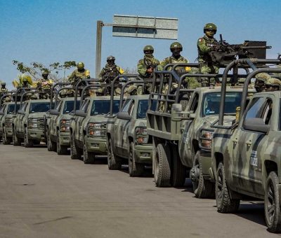 Se militariza la capital por violencia y llegada de AMLO a Colima