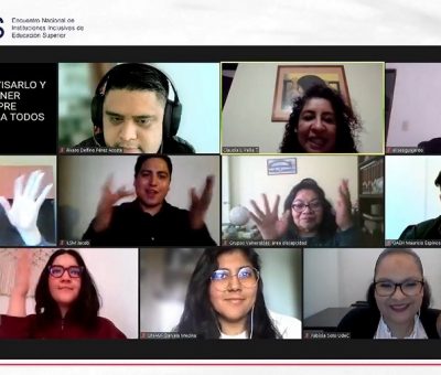 Participa estudiante universitaria en encuentro nacional sobre inclusión