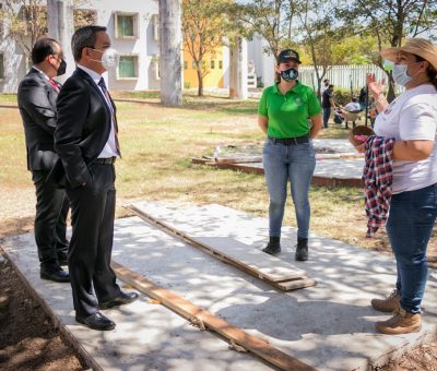 Diseñan espacio para esparcimiento con plantas nativas, en Derecho
