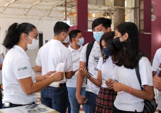 Se suma UdeC a Feria Profesiográfica  Estatal 2022 realizada en Tecomán