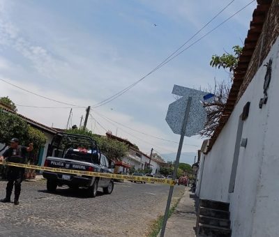 Ejecutan a un masculino en centro de Comala