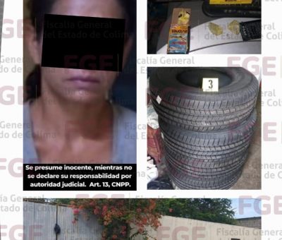 En cateo, Fiscalía detiene a una mujer con mercancia robada