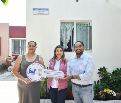 Ayuntamiento de Colima, Fundación Banorte y Corazón Urbano mejoran patrimonio de familias del municipio