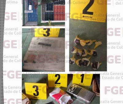 En cateo, FGE asegura narcótico e inmueble