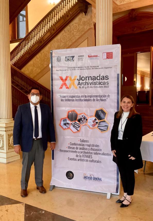 Participan universitarios en jornadas archivística, en Zacatecas