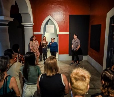 Exponen obra “Mi madre me nombró virgen” en Museo del Paso