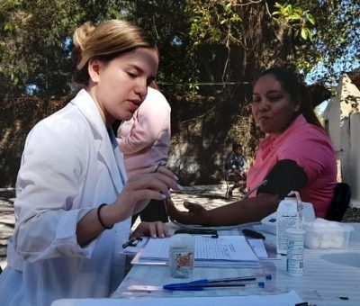 Programa Lazos realiza acciones de beneficio social este sábado, en Cofradía de Suchitlán