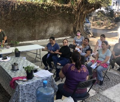 Comienzan talleres del Programa Lazos, en Cofradía de Suchitlán y Nogueras