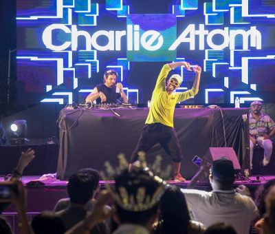 Disfrutan jóvenes del Festival del DJ en Las Fiestas de Mayo