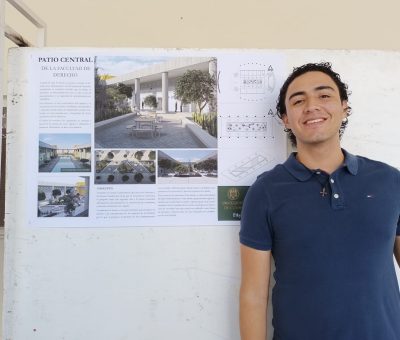 Eligen proyecto para rediseñar patio central de la Facultad de Derecho