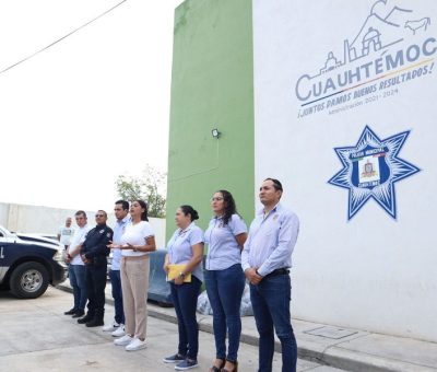 Da Gaby Mejía aumento salarial del 6% para Seguridad Pública