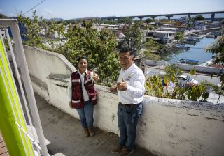 Arranca Griselda Martínez obras de rehabilitación y reconstrucción del Andador del Sector 5