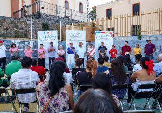 En Cuauhtémoc, inician rehabilitación de la Cancha de Barrios