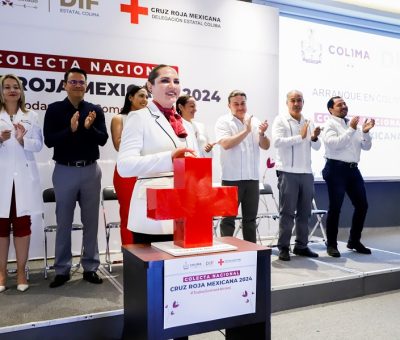 Universidad de Colima se une a la colecta anual de la Cruz Roja Mexicana