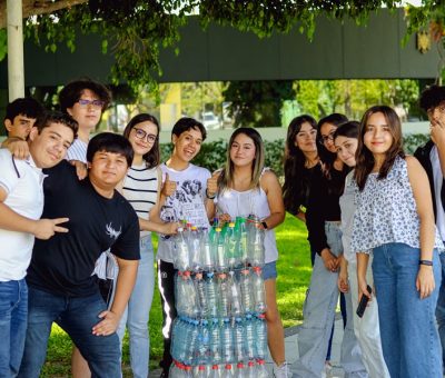Estudiantes del Bachillerato 4 promueven la economía circular