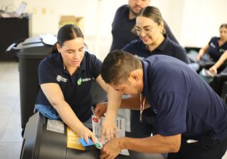 Capacitan a trabajadores del campus Manzanillo en gestión ambiental
