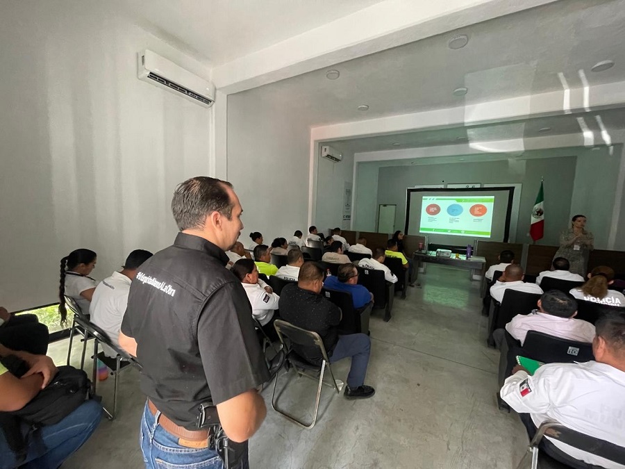 Inicia capacitación a personal de la PMC en Derechos humanos y libertad de expresión